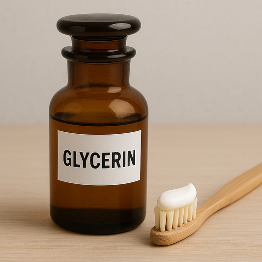 Was macht Glycerin in Zahnpasta?