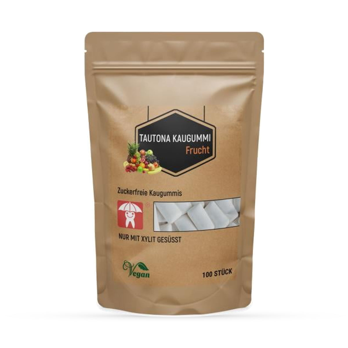 Xylit Kaugummi – zuckerfreier Kaugummi mit Fruchtgeschmack 550 Stk.