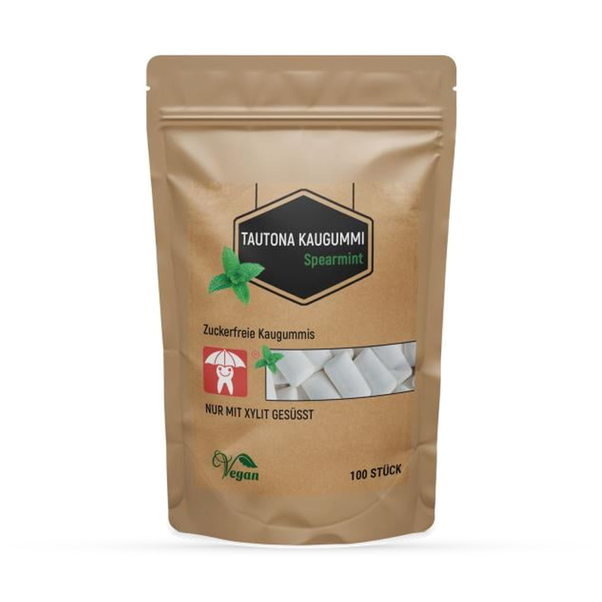 Xylit Kaugummi – zuckerfreier Kaugummi mit Pfefferminze 550 Stk.